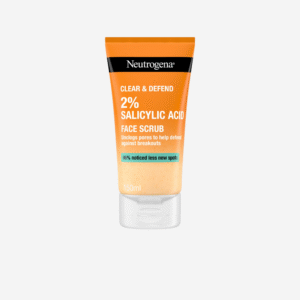 Neutrogena Clear & Defend 2% Salicylic acid face scrub