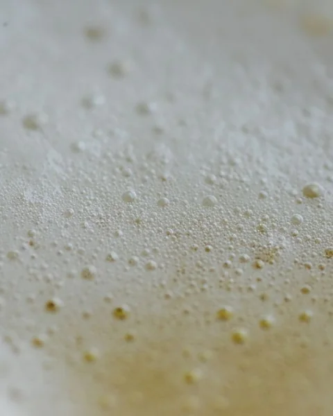 Body wash foam texture
