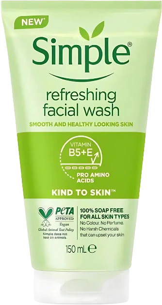 Simple Refreshing Facial Wash